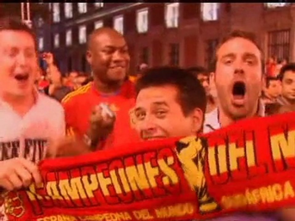 Spain are crowned World Champions
