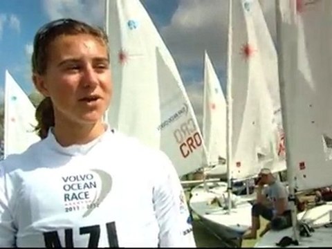 Race Day 1 - Laser Fleet: Volvo Youth Worlds 2010