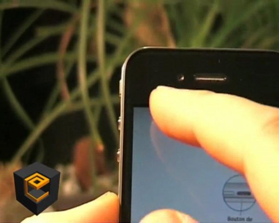 Défaut écran Retina Display iPhone4, zone sombre