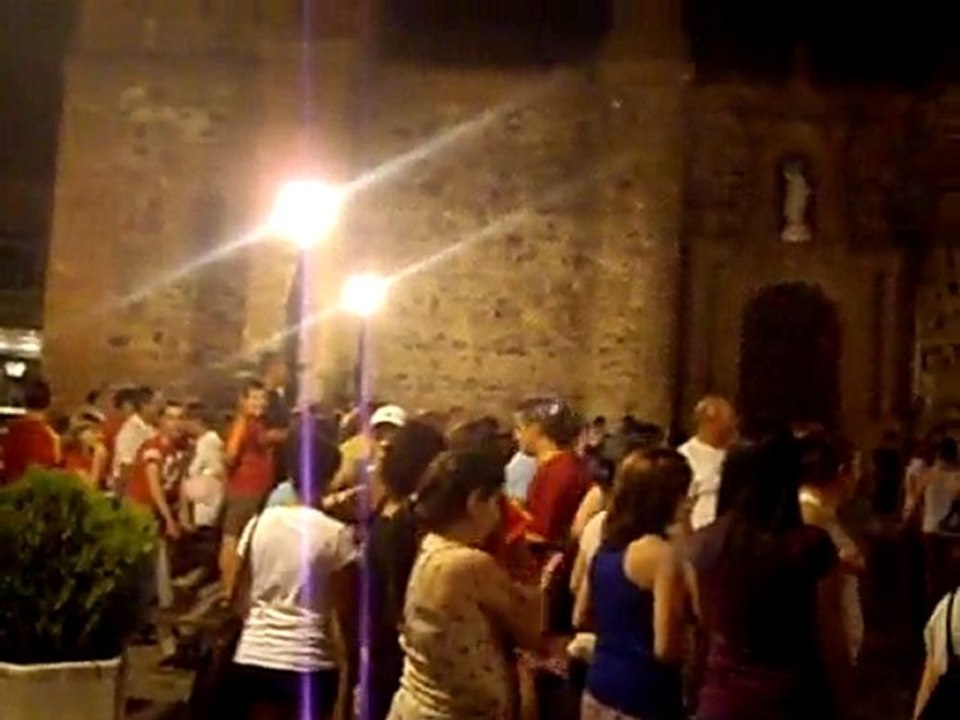 Celebración victoria en el Mundial