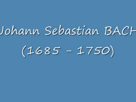 HARPSICHORD CONCERTO in D minor BWV 1052