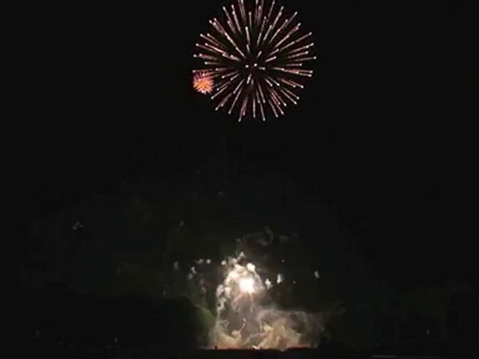 Le Grand Feu de St Cloud 2010: "Tourbillons d'argent"