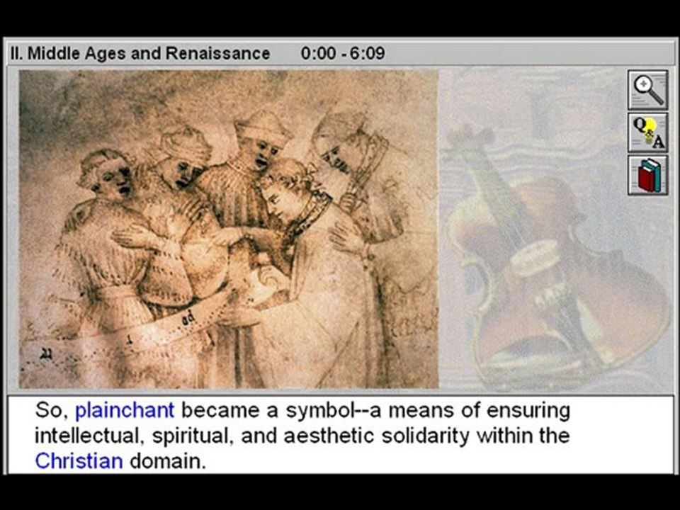 History of Music: The Classical Period: Middle Ages