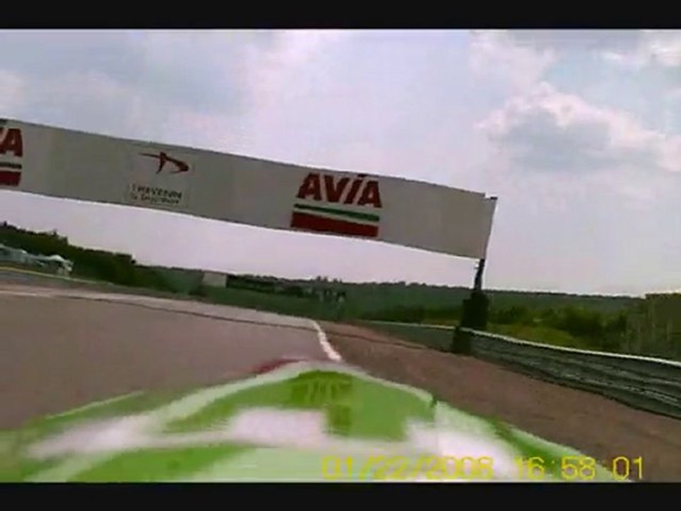 Stephane DUVAL #194 de dos - DIJON LE 3-4 JUILLET - TEAM NRJ