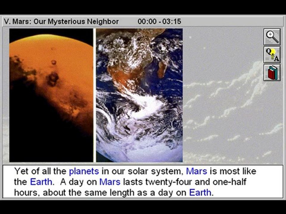 Study of the Universe: Inner Planets: Mars