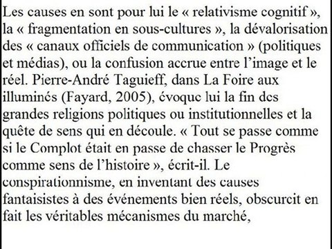 LLP-L'Anti-Impérialisme et Complots