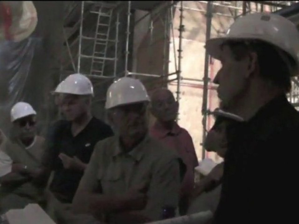 travaux à la basilique Saint-Gervais à Avranches (50)