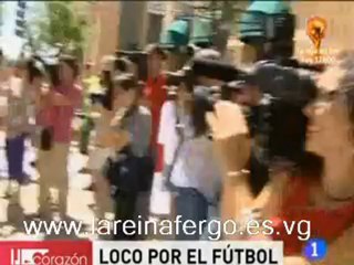 NURIA FERGÓ CON LA FUNDACION ONG PLAN