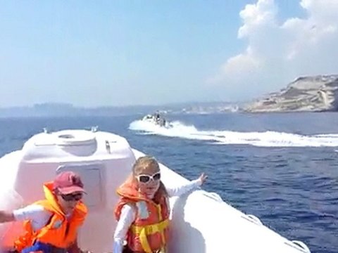 20100630 Arrivée à donf de Albe à Bonifacio Corse