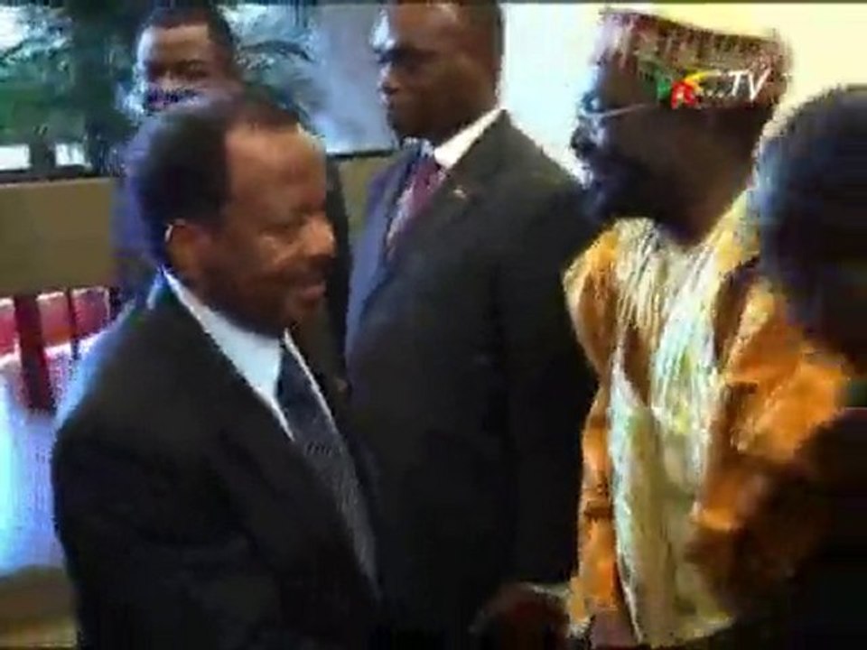 cinquantenaire des  Africains Paul Biya à paris