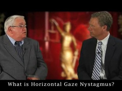 What is horizontal gaze nystagmus?