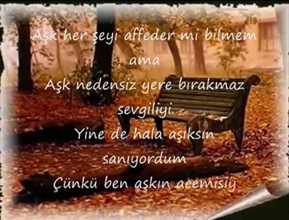 Aşkın Acemisiydim