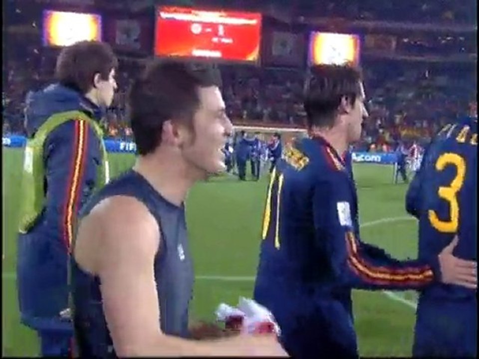 Sergio getting kicked in the face
