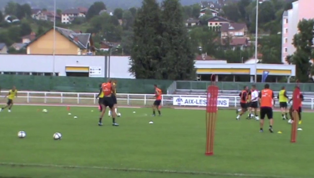 Le PSG en Stage à Aix les Bains