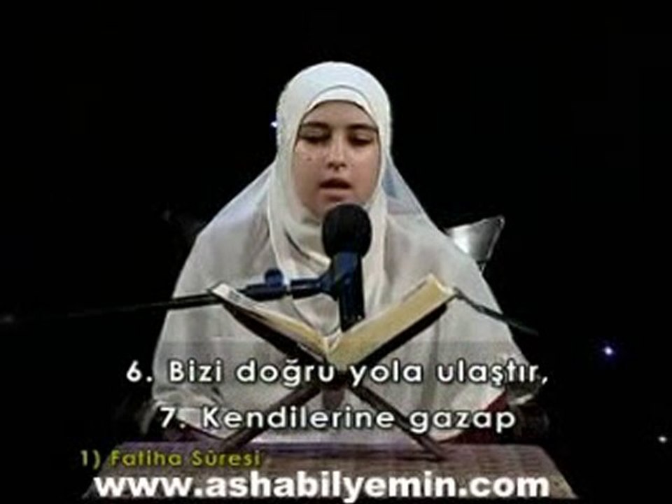 Hafız Sümeyye Eldeb Fatiha Suresi