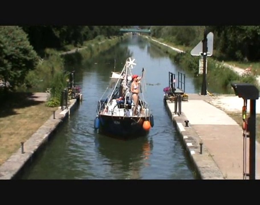 passage d'une ecluse