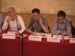 Mécénat et création - Avignon 2010 - débat