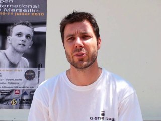 Interview Renan LAVIGNE Tournoi International de squash 2010