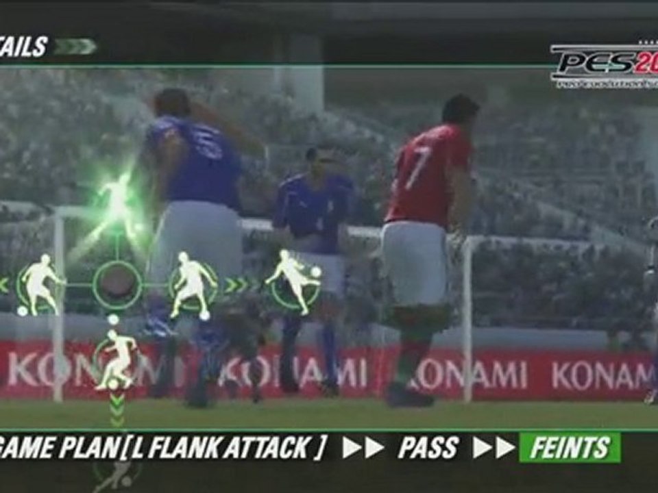 PES 11 oyun içi videosu