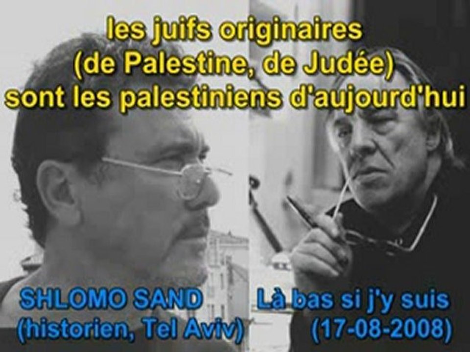 Shlomo Sand le peuple juif invente