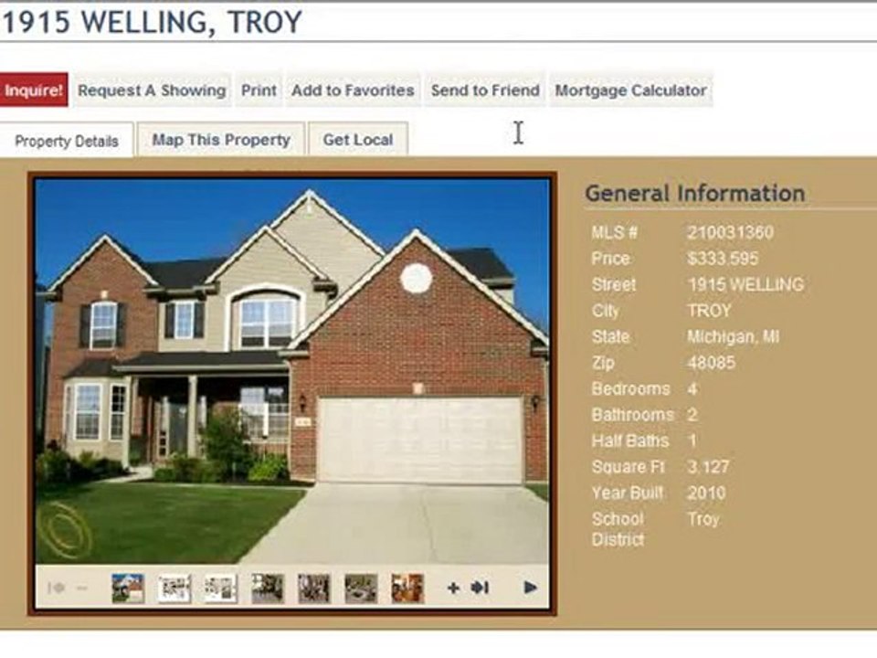 Troy, MI Home for Sale