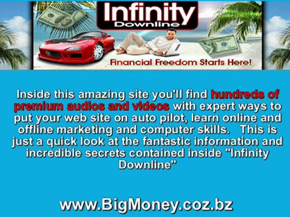 Infinity Downline Make Money Online
