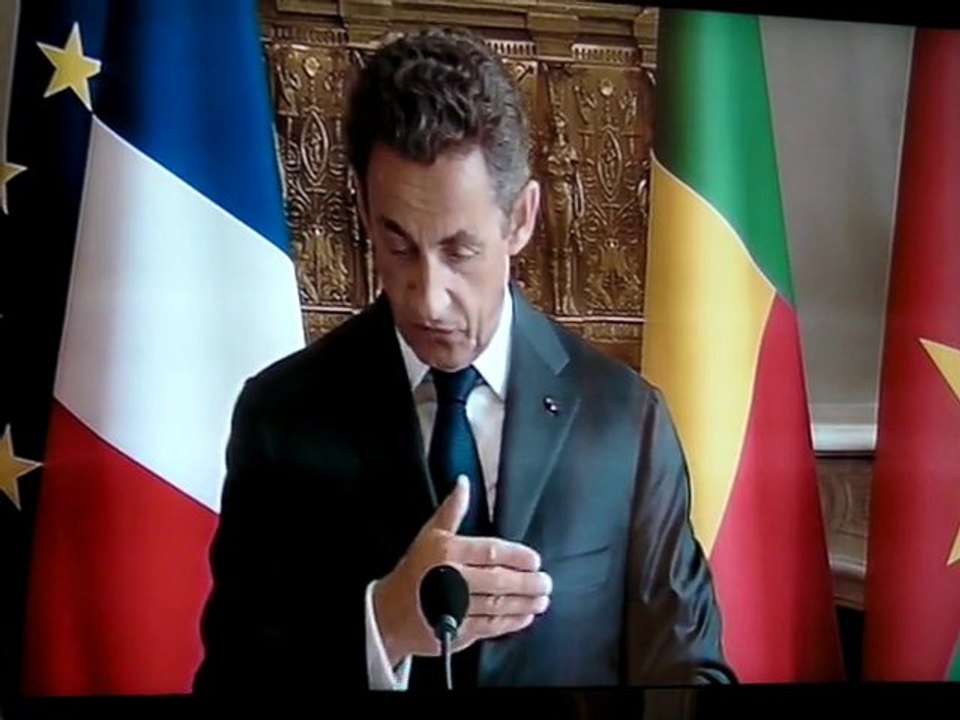 Cinquantenaire/Palais de l'Elysee: Discours de N SARKOSY