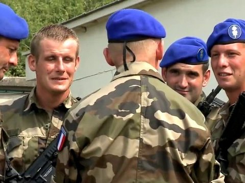 96 gendarmes déployés en Afghanistan défilent