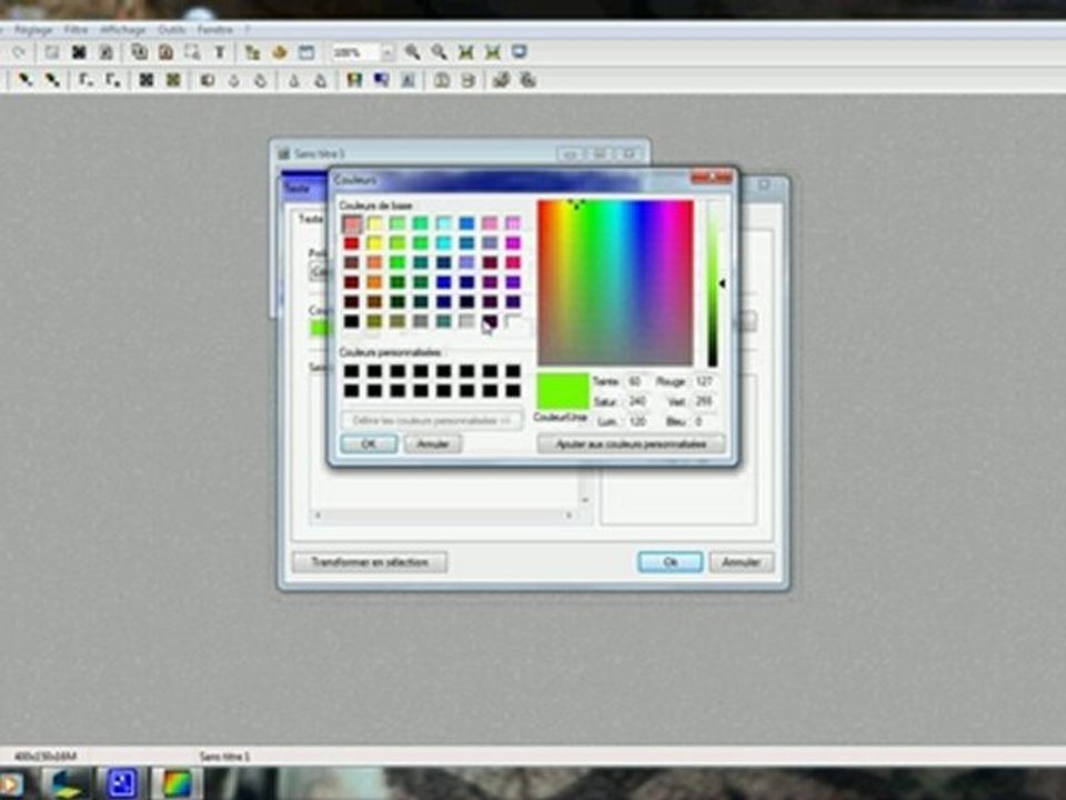 Laor - Tutoriel - PhotoFiltre - Créer l'ancien logo de Laor.