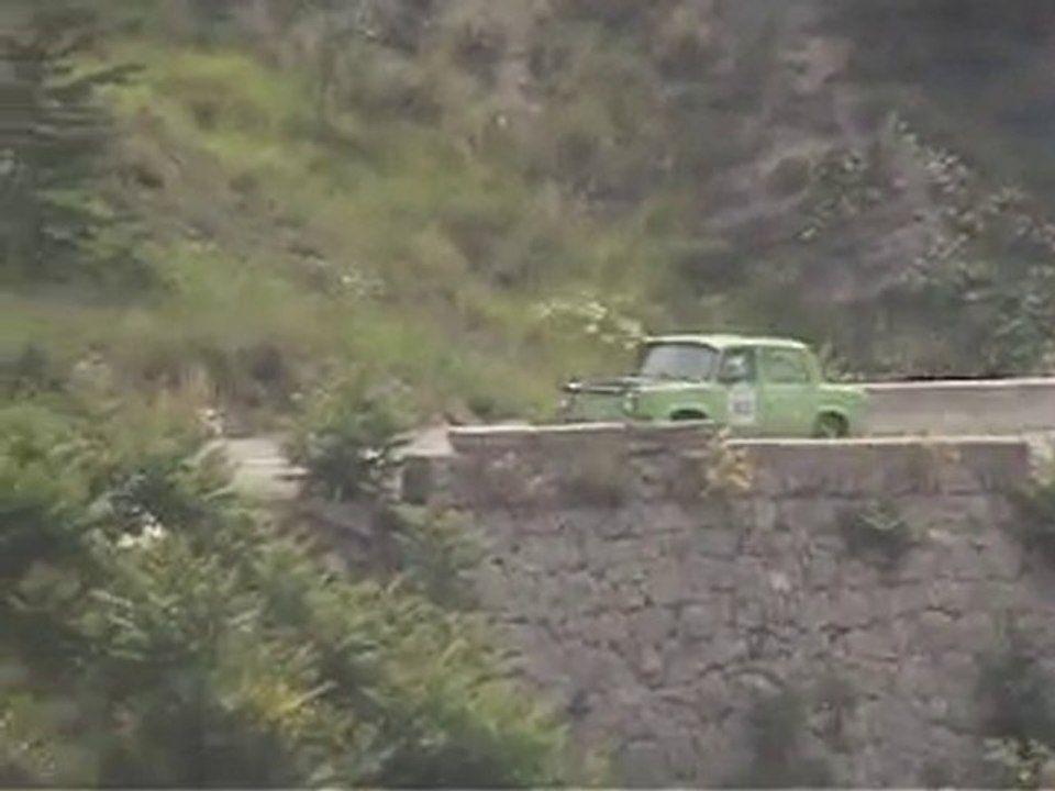 montée historique lucéram 2010 - Simca rallye 2