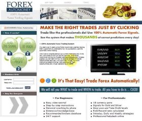 Forex Automoney - 3 steps to trading forex!