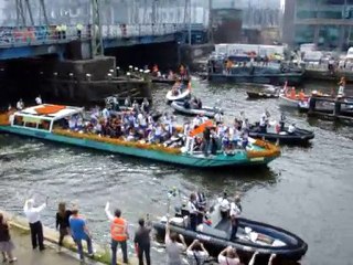 The canal cruise from the Dutch national team