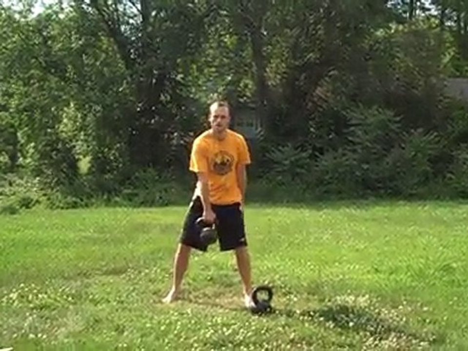 Kettlebell Snatch w/ Weighted Free Hand - 16 kg Kettlebell