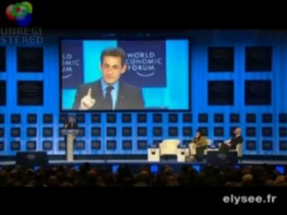 Sarkozy discurso Davos 2010 (1/2)