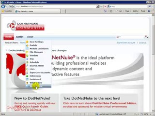 DotNetNuke Professional Tutorial, User Switcher