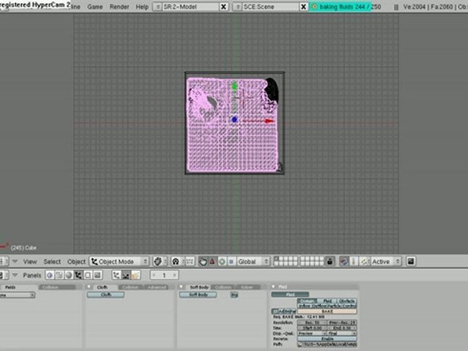 All Blender french :Tuto Out flow,Logiciel Blender.