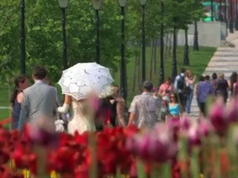 свадебная прогулка