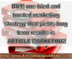 Article Marketing For Your Business
