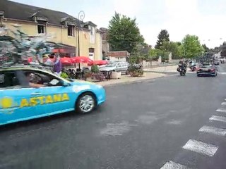 Passage du Tour de France 2010 à Châtillon Coligny (45)