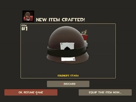 TF2 Hat Crafting! Sodier Stash