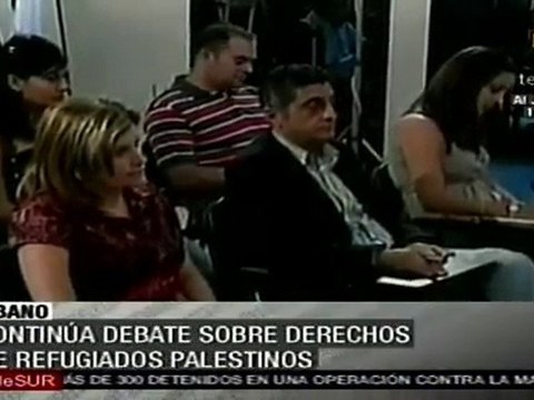 Parlamentarios libaneses debaten sobre derechos de refugiado