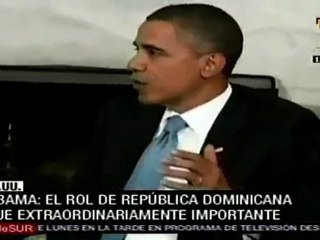 Obama:el rol de República Dominicana fue extraordinariament