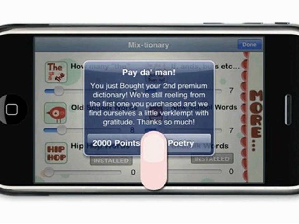 Verses iPhone and iPad Poetry App from Nickthedude