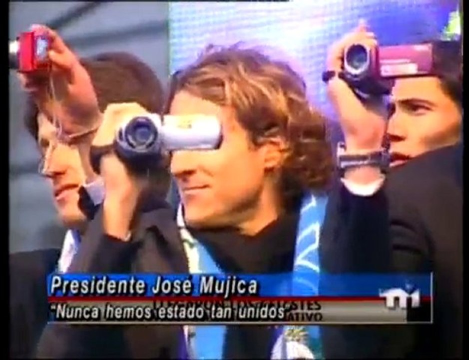 Uruguay-Mujica agradeció en nombre de todo el pueblo