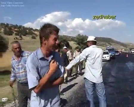 konya yolu kaza 1 ölü 1 yaralı-1