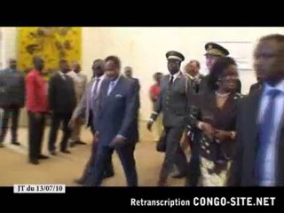 Antoinette Sassou N’Guesso reçu par Karla Bruni Sarkozy