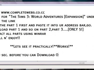 Download The Sims 3 World Adventures Expansion Free here!