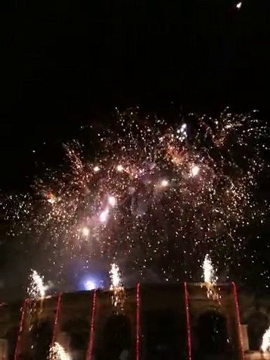 Feu d'artifice Arènes de Nîmes 2010