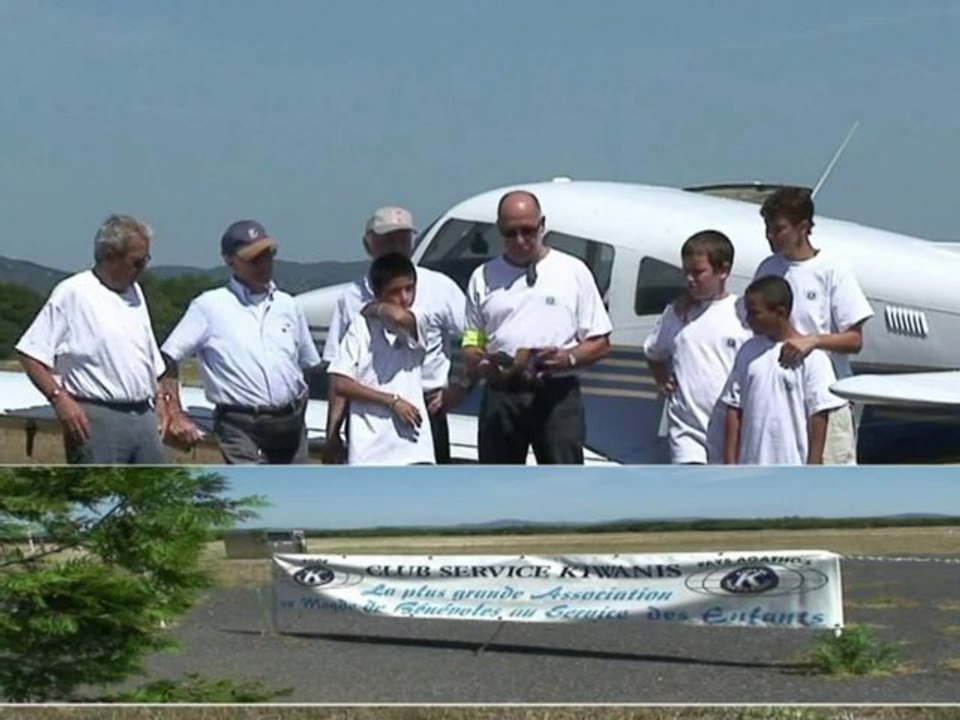 Aéroclub de Pézenas- Nizas et les Kiwanis D' Agde