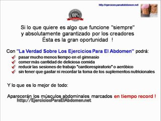 Ejercicios Para El Abdomen 2
